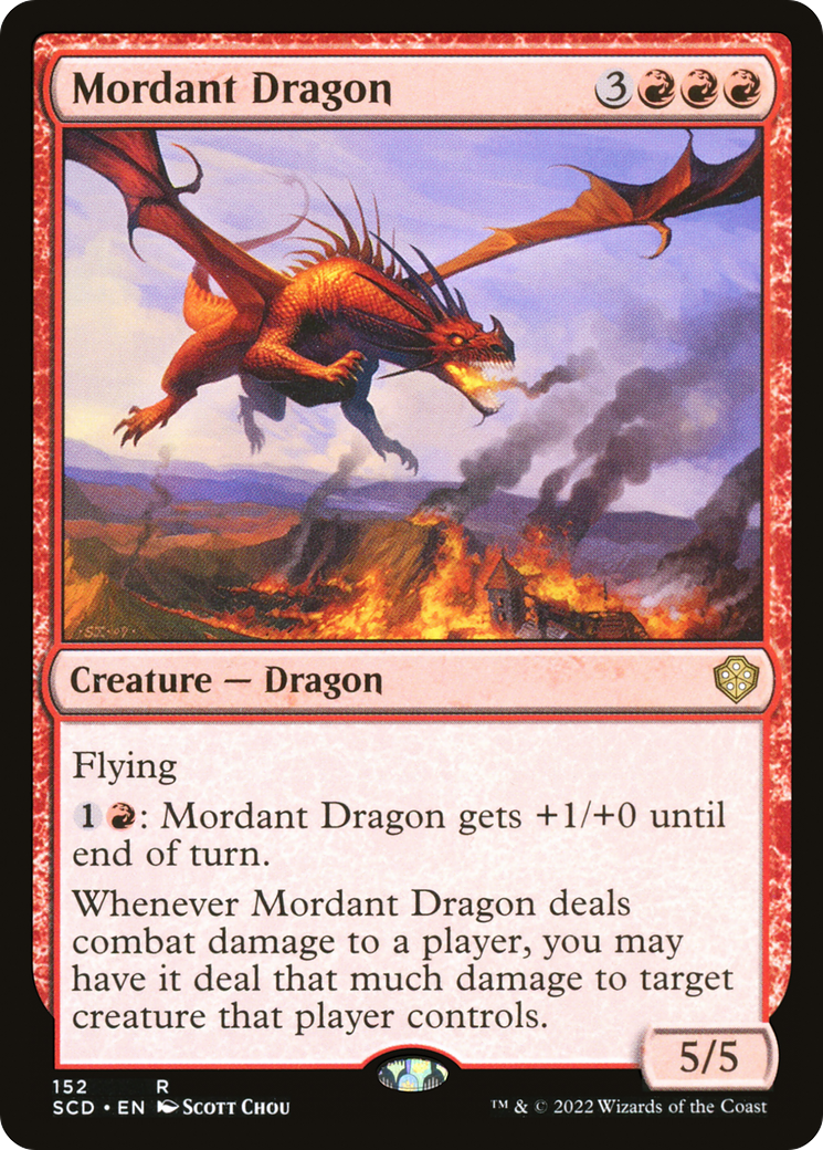 Mordant Dragon [Starter Commander Decks] | Exor Games Summserside