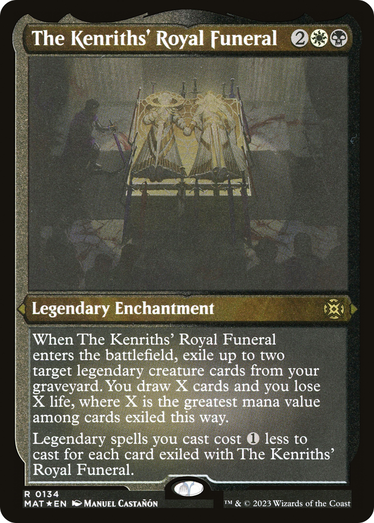 The Kenriths' Royal Funeral (Foil Etched) [March of the Machine: The Aftermath] | Exor Games Summserside