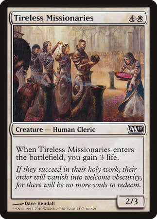 Tireless Missionaries [Magic 2011] | Exor Games Summserside