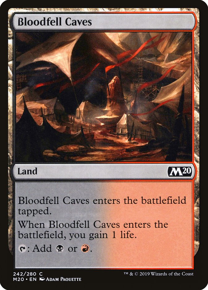 Bloodfell Caves [Core Set 2020] | Exor Games Summserside