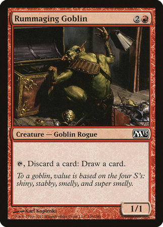 Rummaging Goblin [Magic 2013] | Exor Games Summserside