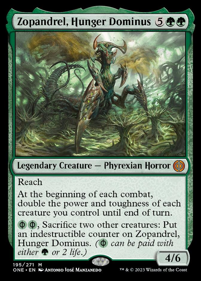 Zopandrel, Hunger Dominus [Phyrexia: All Will Be One] | Exor Games Summserside