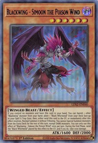 Blackwing - Simoon the Poison Wind (Purple) [LDS2-EN040] Ultra Rare | Exor Games Summserside