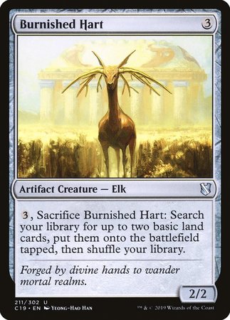 Burnished Hart [Commander 2019] | Exor Games Summserside