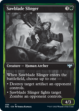 Sawblade Slinger [Innistrad: Double Feature] | Exor Games Summserside