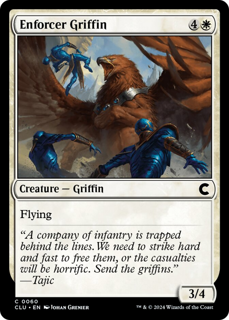 Enforcer Griffin [Ravnica: Clue Edition] | Exor Games Summserside