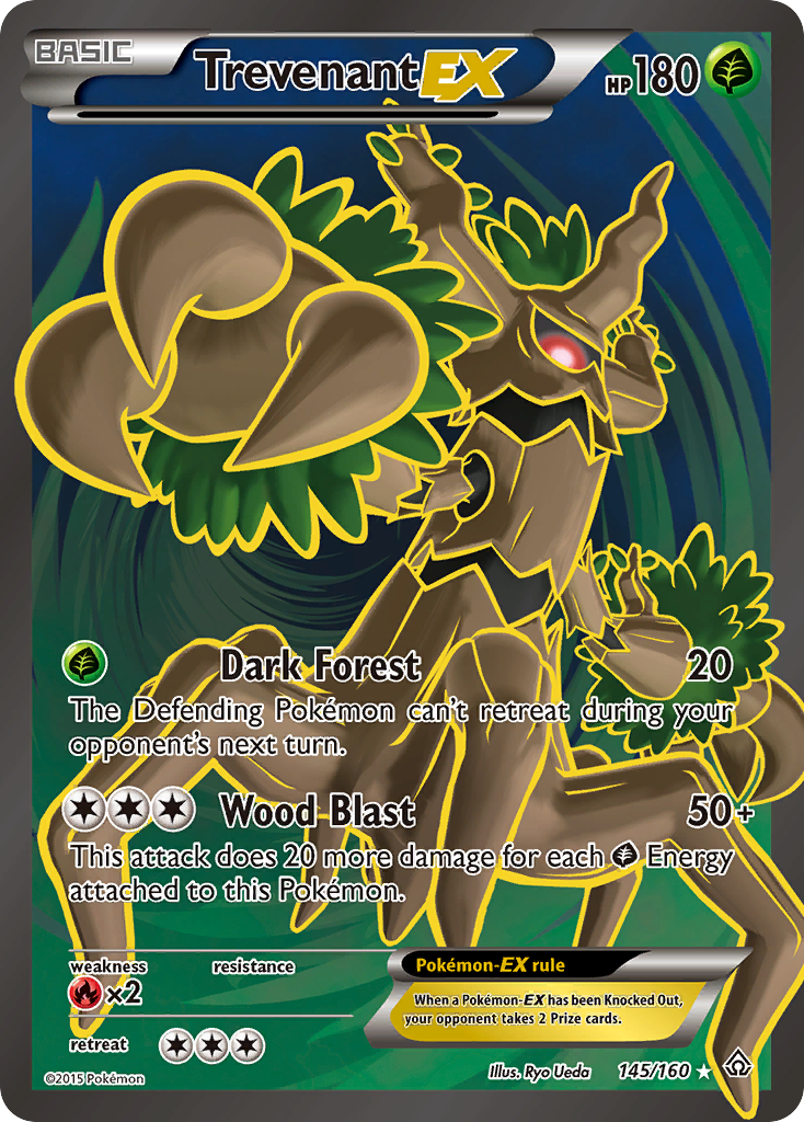 Trevenant EX (145/160) [XY: Primal Clash] | Exor Games Summserside