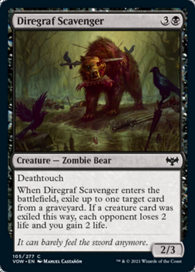 Diregraf Scavenger [Innistrad: Crimson Vow] | Exor Games Summserside