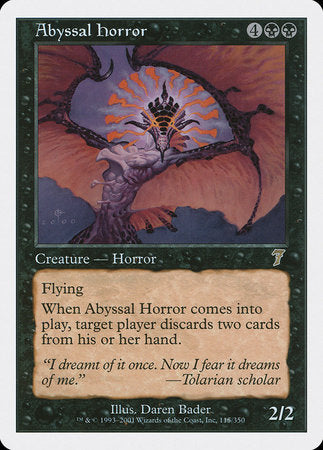 Abyssal Horror [Seventh Edition] | Exor Games Summserside