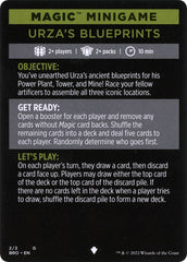 Urza's Blueprints (Magic Minigame) [The Brothers' War Minigame] | Exor Games Summserside