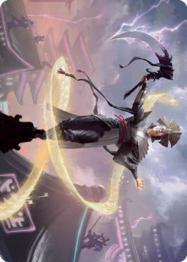 Naomi, Pillar of Order Art Card [Kamigawa: Neon Dynasty Art Series] | Exor Games Summserside