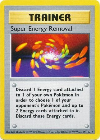 Super Energy Removal (79/102) [Base Set Shadowless Unlimited] | Exor Games Summserside