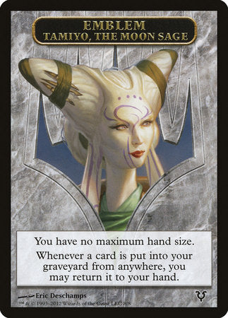 Emblem - Tamiyo, The Moon Sage [Avacyn Restored Tokens] | Exor Games Summserside