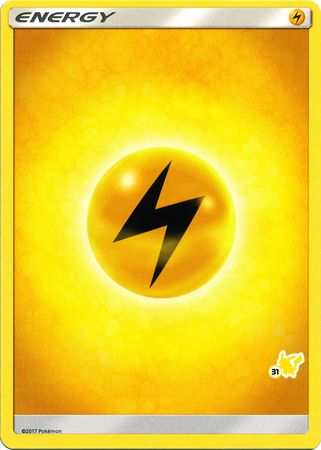 Lightning Energy (Pikachu Stamp #31) [Battle Academy 2020] | Exor Games Summserside