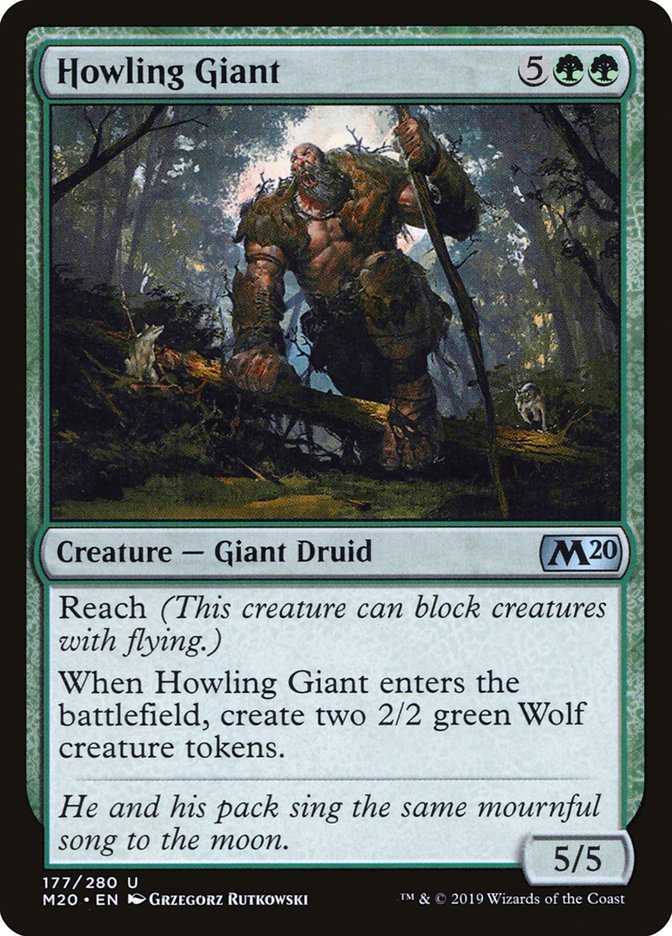 Howling Giant [Core Set 2020] | Exor Games Summserside