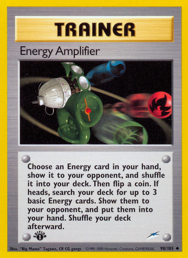 Energy Amplifier (98/105) [Neo Destiny 1st Edition] | Exor Games Summserside