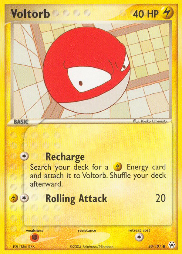 Voltorb (80/101) [EX: Hidden Legends] | Exor Games Summserside