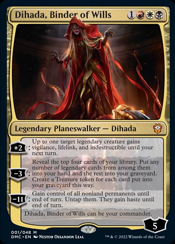 Dihada, Binder of Wills [Dominaria United Commander] | Exor Games Summserside