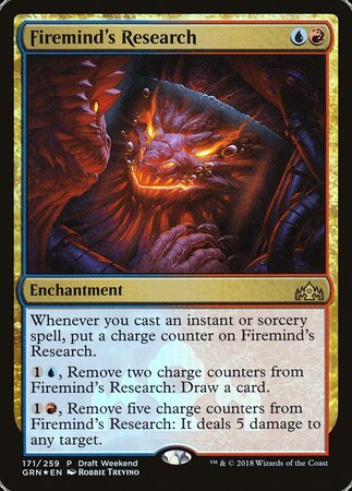 Firemind's Research [Guilds of Ravnica Promos] | Exor Games Summserside