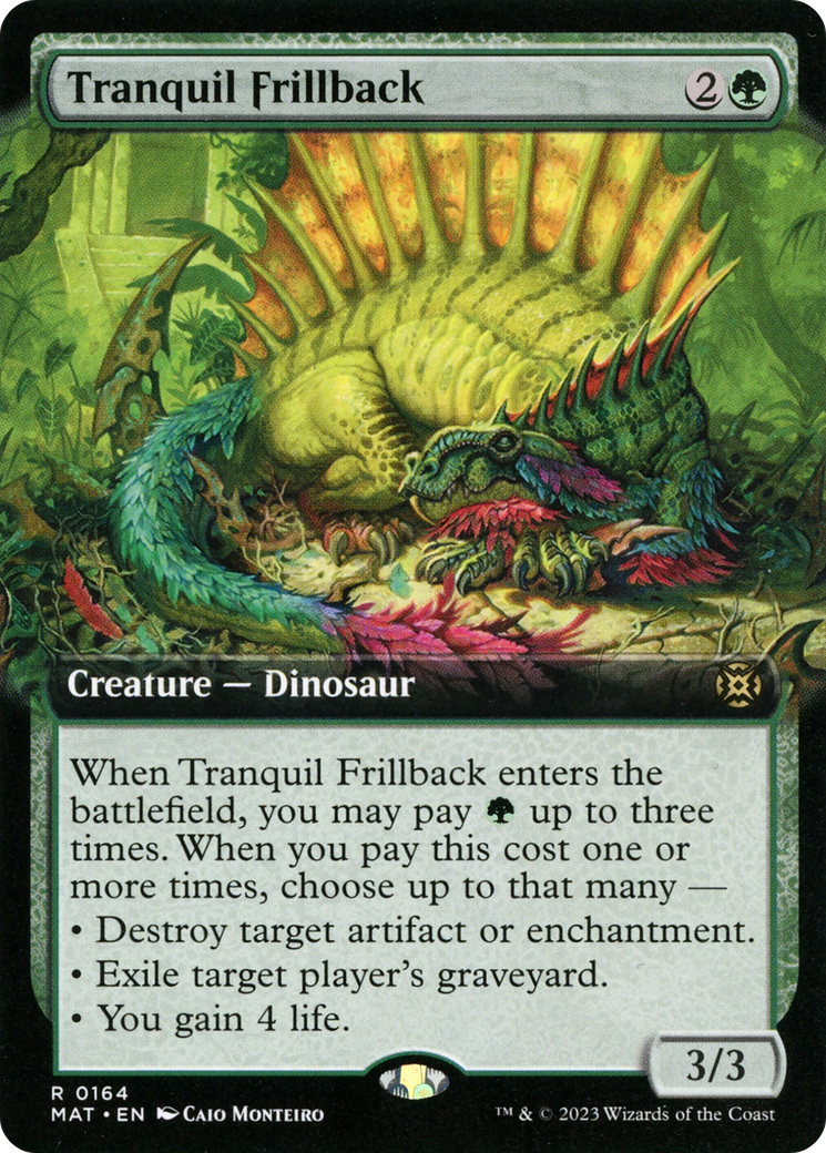 Tranquil Frillback (Extended Art) [March of the Machine: The Aftermath] | Exor Games Summserside