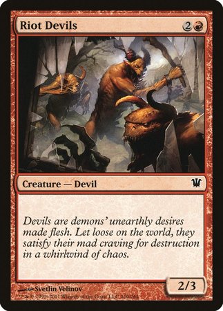 Riot Devils [Innistrad] | Exor Games Summserside