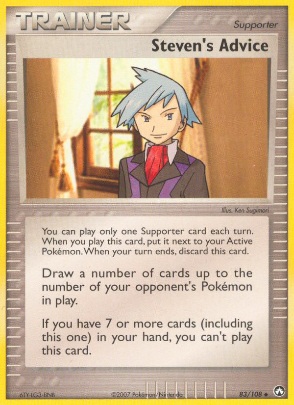 Steven's Advice (83/108) [EX: Power Keepers] | Exor Games Summserside