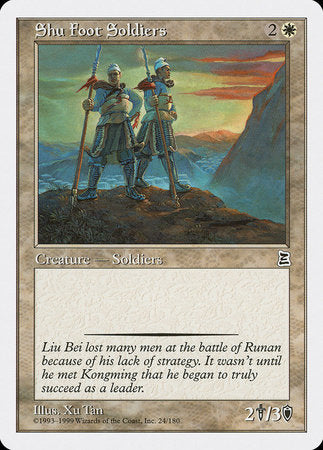 Shu Foot Soldiers [Portal Three Kingdoms] | Exor Games Summserside