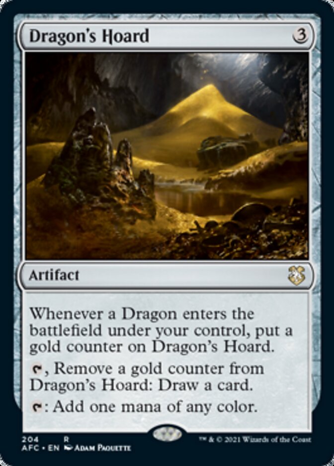 Dragon's Hoard [Dungeons & Dragons: Adventures in the Forgotten Realms Commander] | Exor Games Summserside