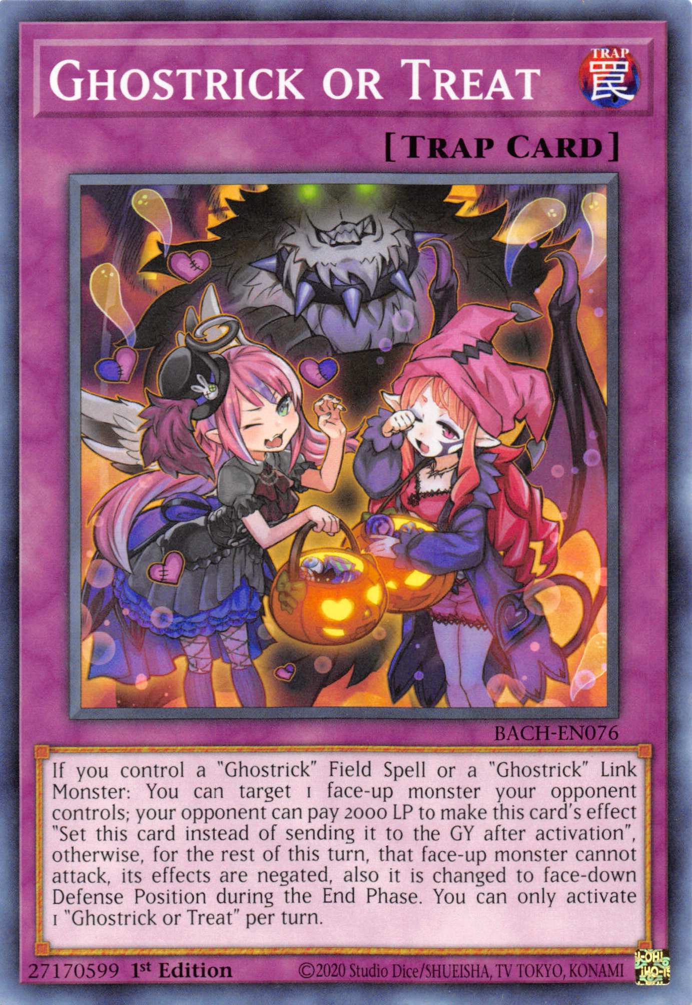 Ghostrick or Treat [BACH-EN076] Common | Exor Games Summserside