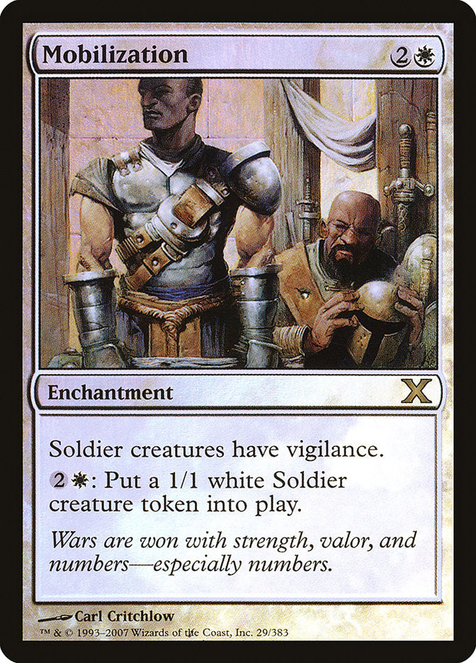 Mobilization (Premium Foil) [Tenth Edition] | Exor Games Summserside
