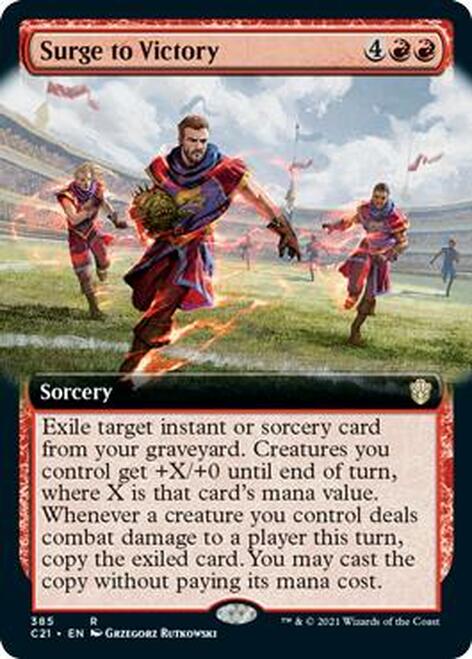 Surge to Victory (Extended) [Commander 2021] | Exor Games Summserside