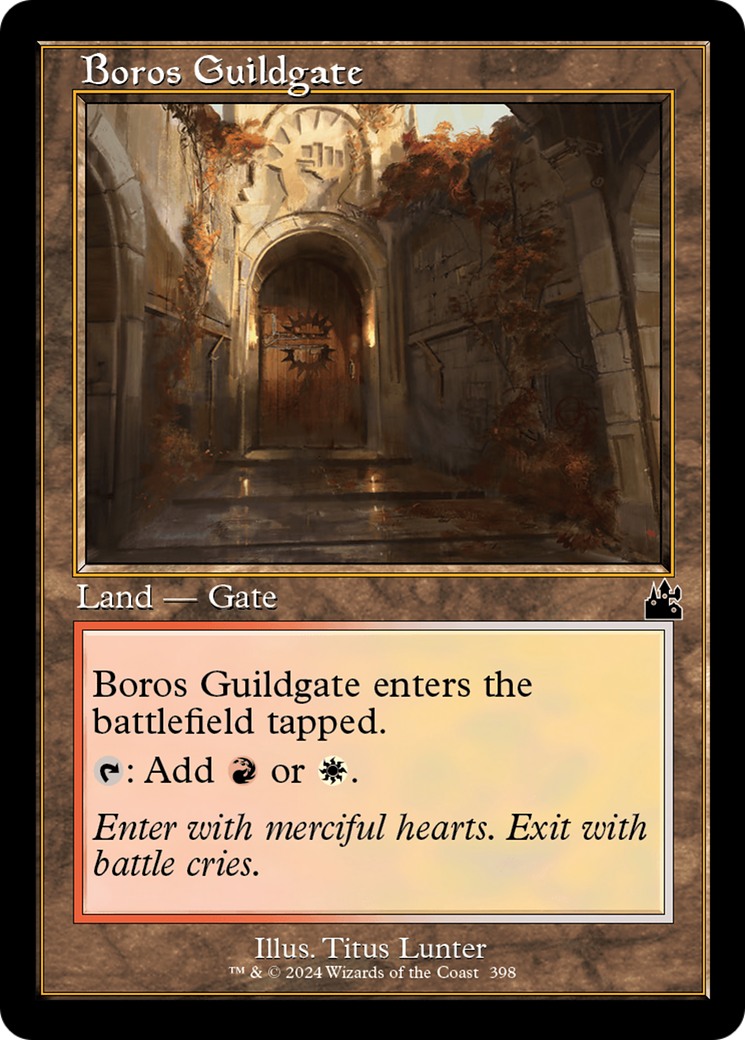 Boros Guildgate (Retro Frame) [Ravnica Remastered] | Exor Games Summserside