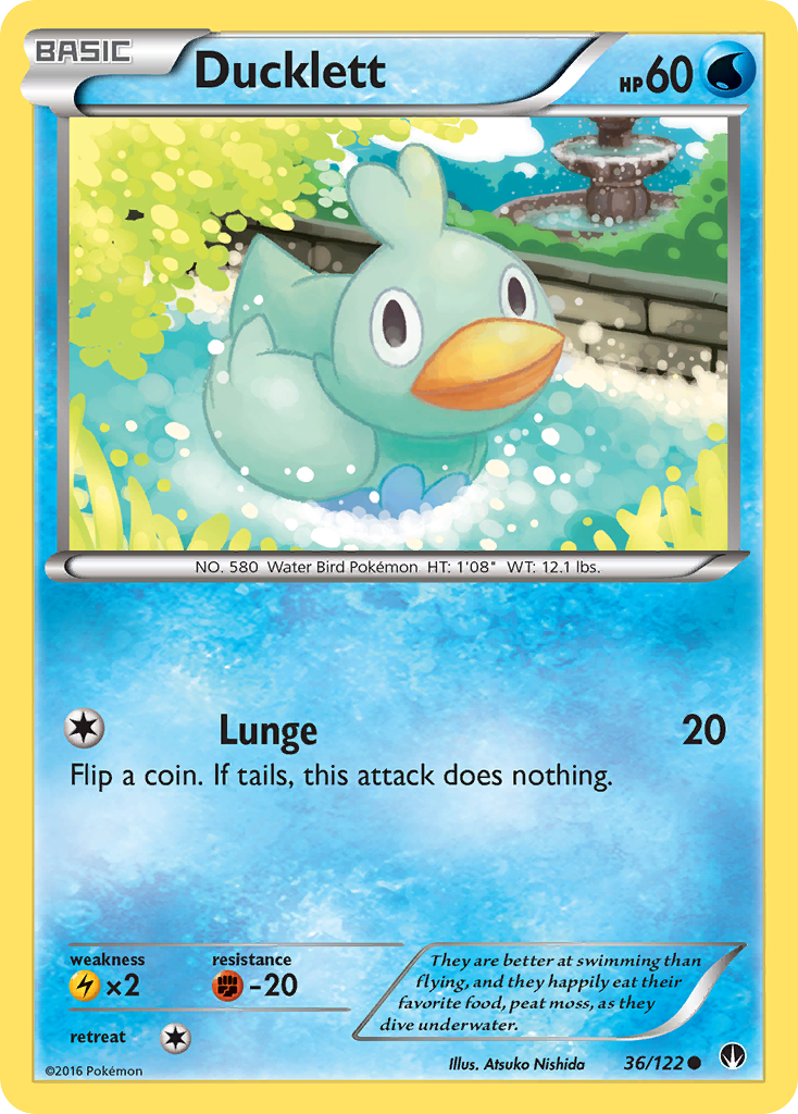 Ducklett (36/122) [XY: BREAKpoint] | Exor Games Summserside