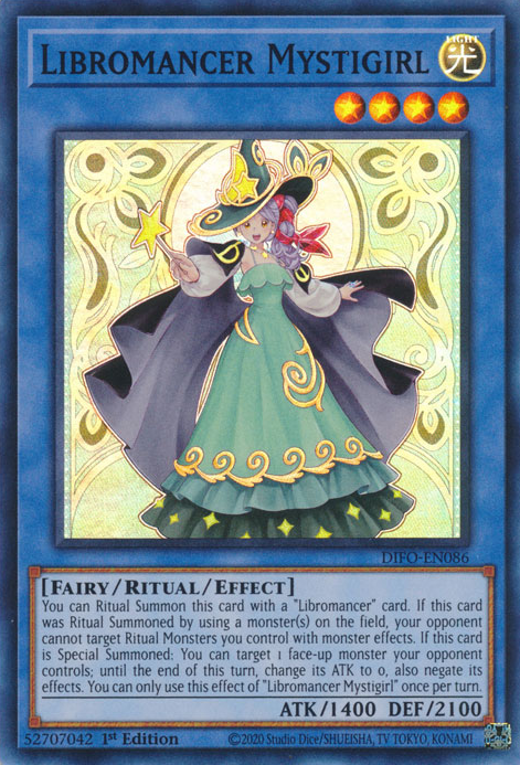Libromancer Mystigirl [DIFO-EN086] Super Rare | Exor Games Summserside