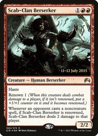 Scab-Clan Berserker [Magic Origins Promos] | Exor Games Summserside