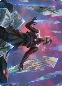 Behold the Multiverse Art Card [Kaldheim: Art Series] | Exor Games Summserside