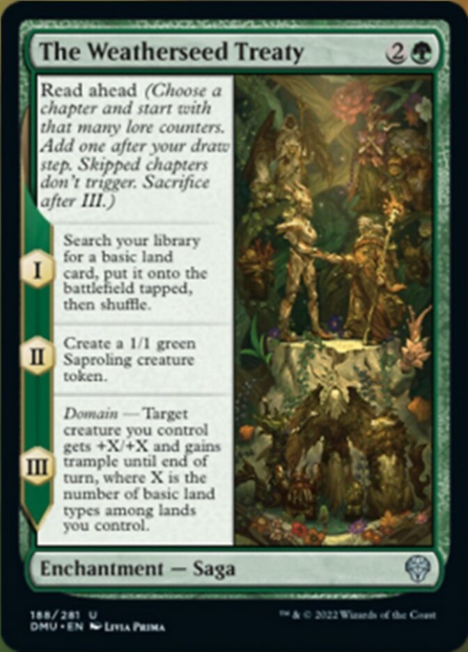 The Weatherseed Treaty [Dominaria United] | Exor Games Summserside