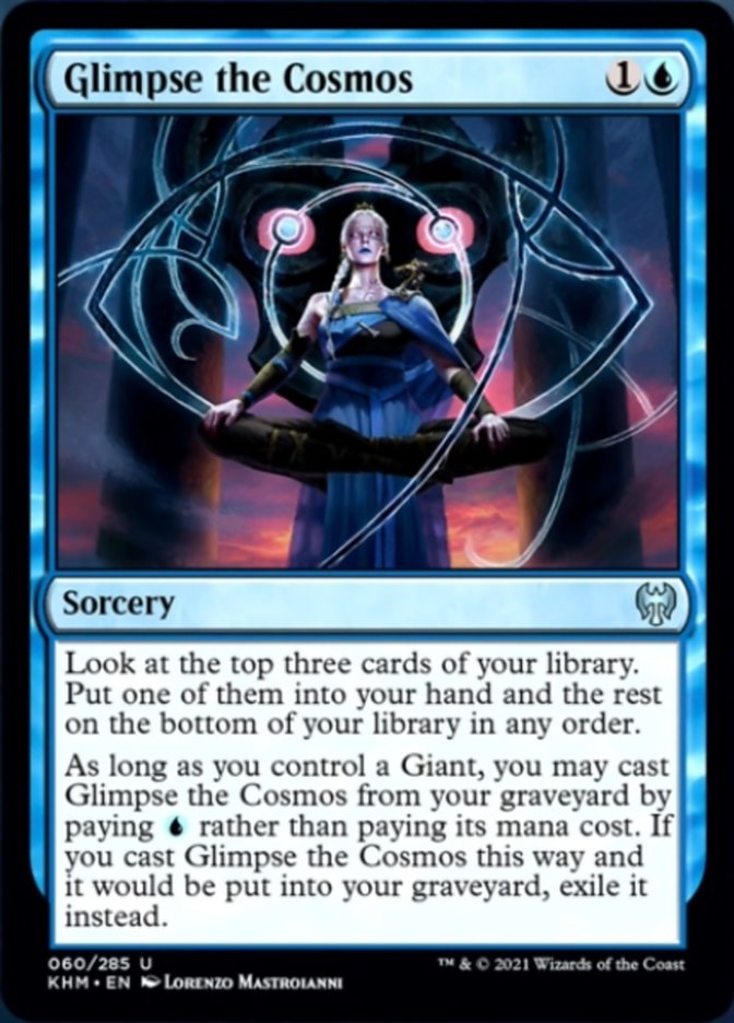 Glimpse the Cosmos [Kaldheim] | Exor Games Summserside