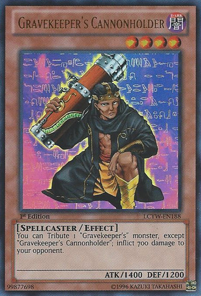 Gravekeeper's Cannonholder [LCYW-EN188] Ultra Rare | Exor Games Summserside