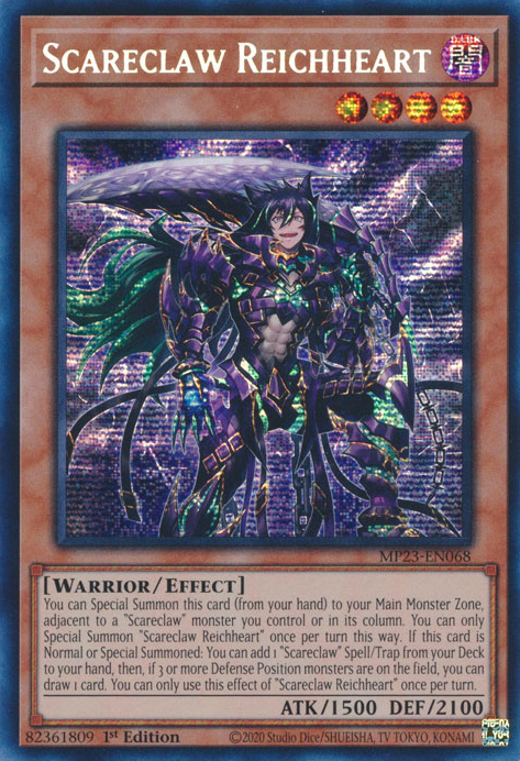 Scareclaw Reichheart [MP23-EN068] Prismatic Secret Rare | Exor Games Summserside