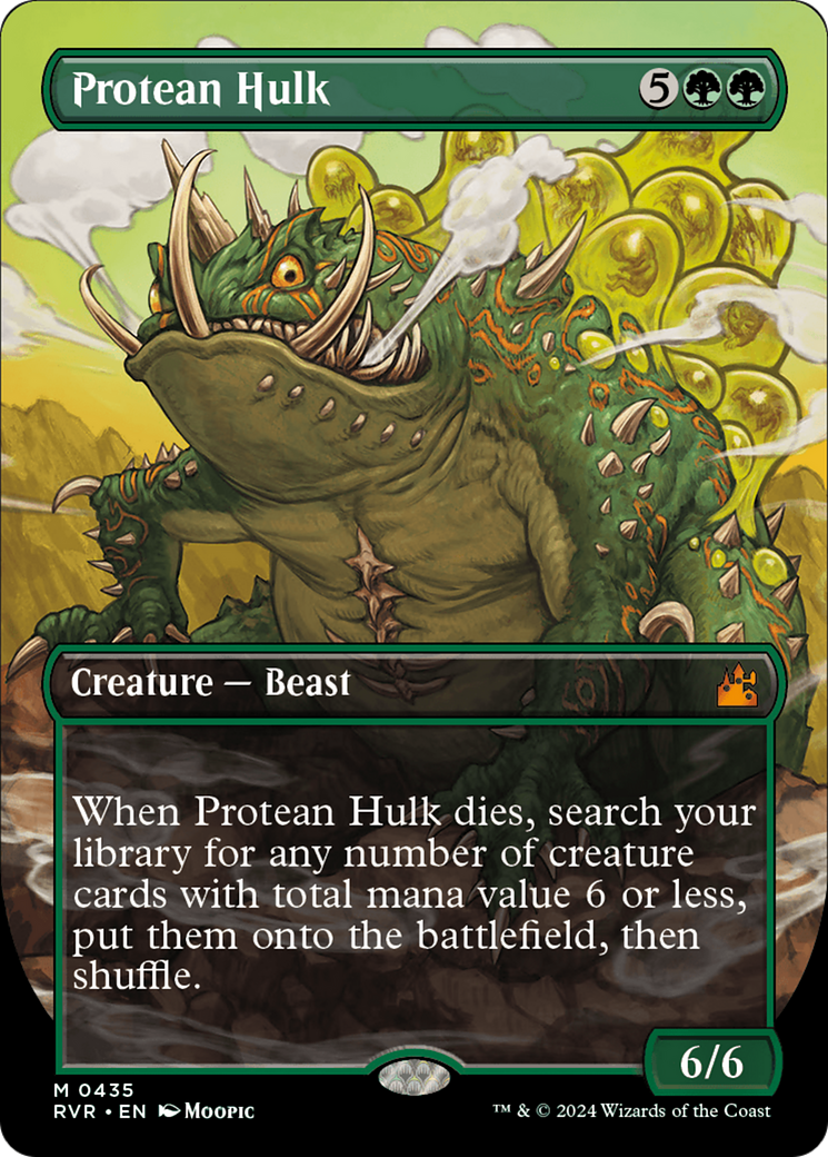 Protean Hulk (Anime Borderless) [Ravnica Remastered] | Exor Games Summserside