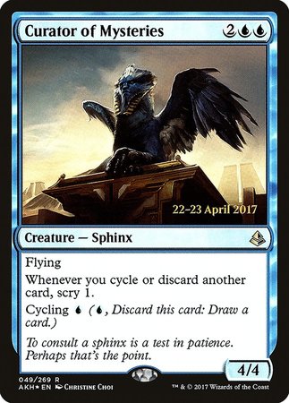 Curator of Mysteries [Amonkhet Promos] | Exor Games Summserside