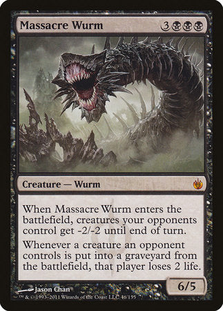 Massacre Wurm [Mirrodin Besieged] | Exor Games Summserside