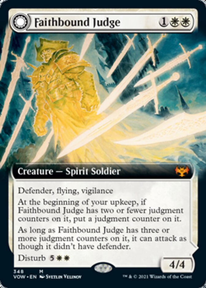 Faithbound Judge // Sinner's Judgment (Extended) [Innistrad: Crimson Vow] | Exor Games Summserside