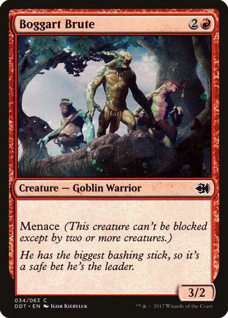 Boggart Brute [Duel Decks: Merfolk vs. Goblins] | Exor Games Summserside