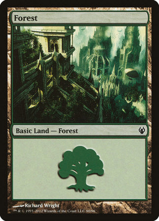 Forest (90) [Duel Decks: Izzet vs. Golgari] | Exor Games Summserside