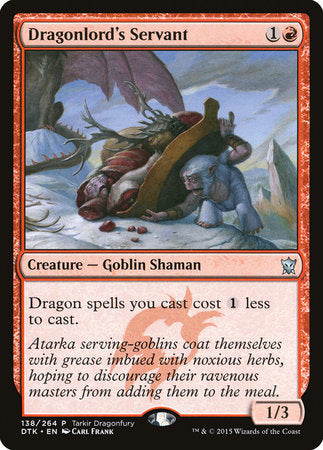 Dragonlord's Servant [Tarkir Dragonfury] | Exor Games Summserside