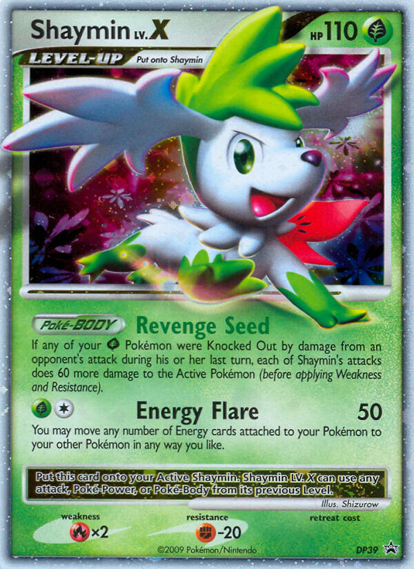 Shaymin LV.X (DP39) [Diamond & Pearl: Black Star Promos] | Exor Games Summserside