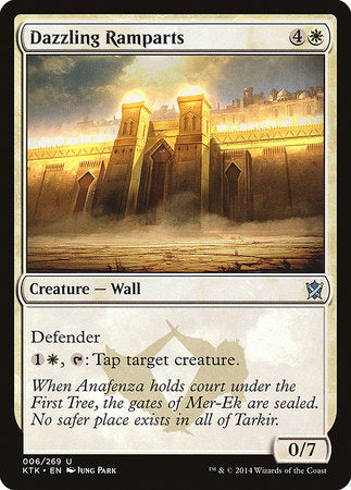 Dazzling Ramparts [Khans of Tarkir] | Exor Games Summserside