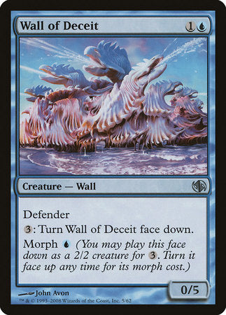 Wall of Deceit [Duel Decks: Jace vs. Chandra] | Exor Games Summserside